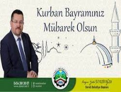 KURBAN BAYRAMI'NIZ MBAREK OLSUN