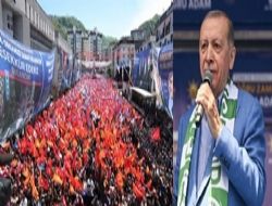 ERDOĞAN GİRESUN’DA COŞTU, COŞTURDU!